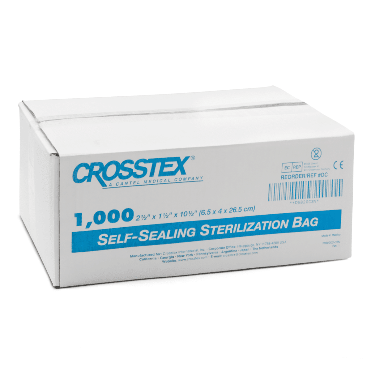 Bolsa De Papel Para Calor Seco -Marca: CROSSTEX Esterilización | Odontology BG