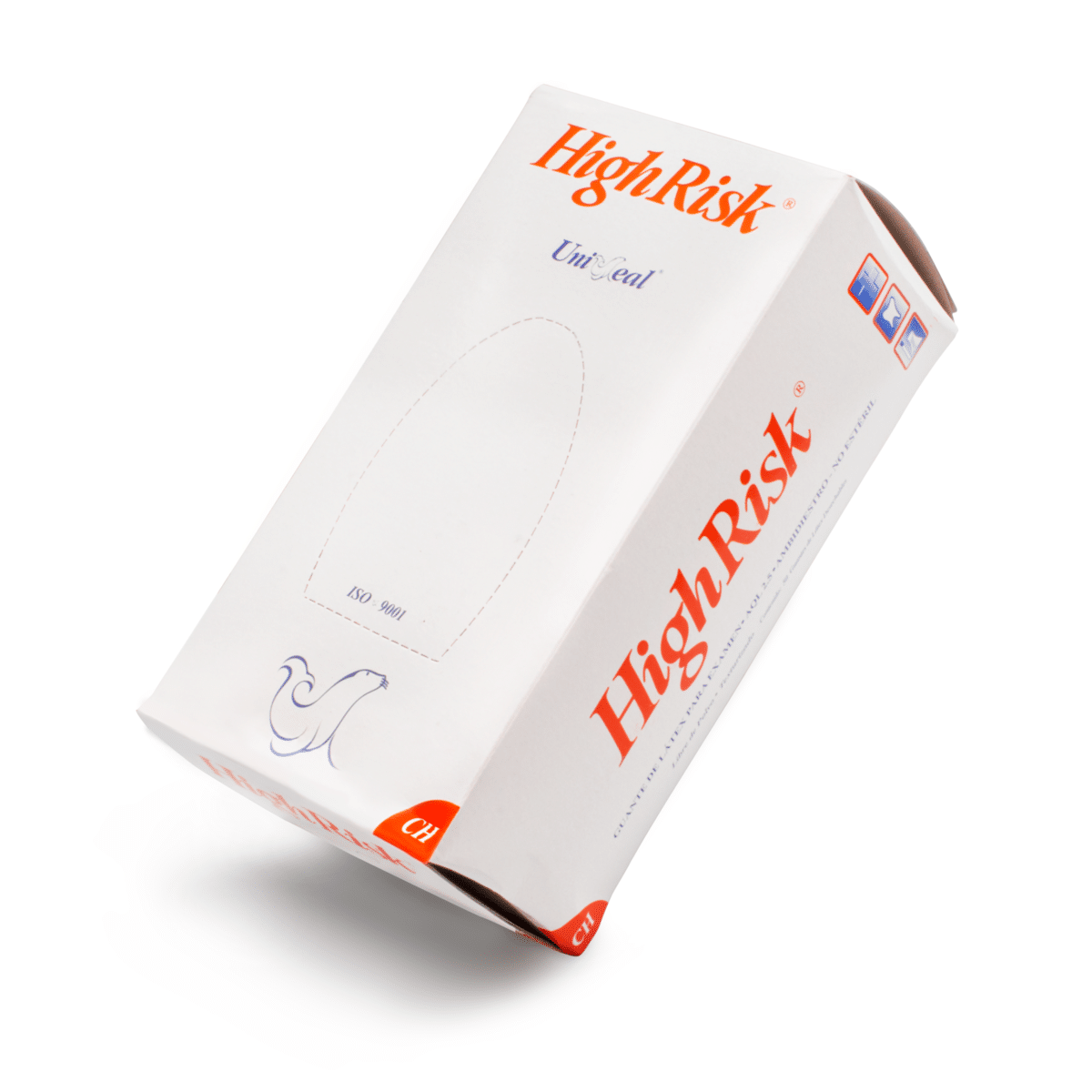 Guante Examen High Risk -Marca: UniSeal Guantes De Latex | Odontology BG