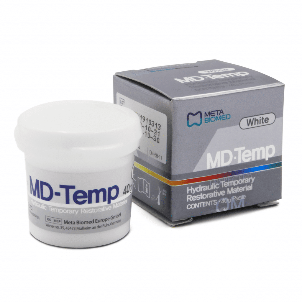 Obturador Temporal MD-Temp Materiales Provisionales Deposito Dental Odontology BG Obturador Temporal MD-Temp -Marca: MetaBiomed Resinas | Odontology BG