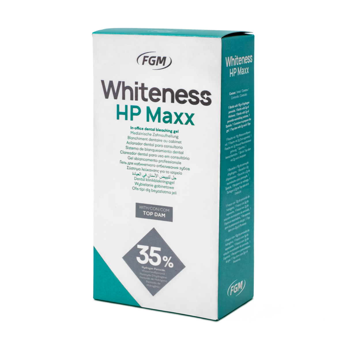 Whiteness HP Maxx 35% -Marca: FGM Blanqueamiento | Odontology BG
