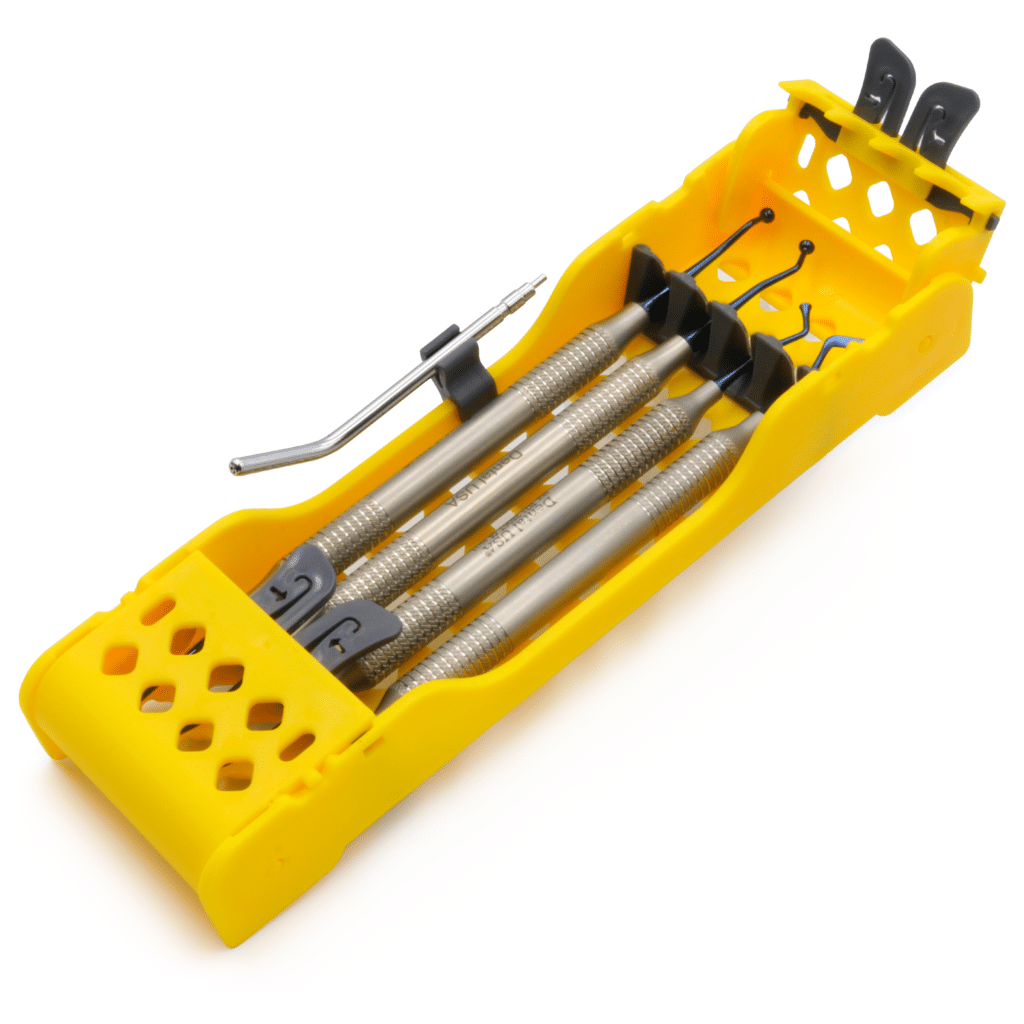 Cassette 4 Instrumentos -Marca: 6B Germany Organizadores | Odontology BG