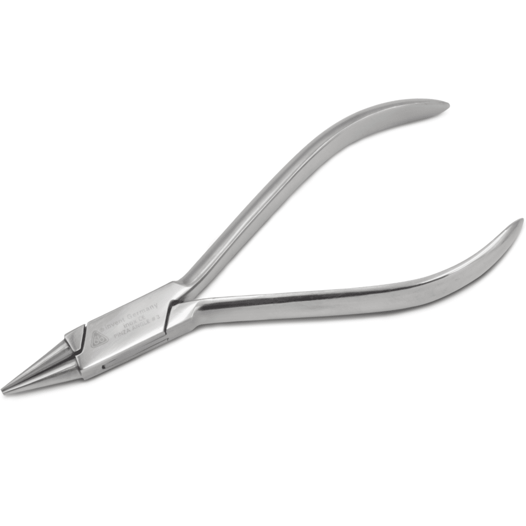 Pinza Angle No. 3 (Puntas Redondas Largas) Instrumental de Ortodoncia Deposito Dental Odontology BG