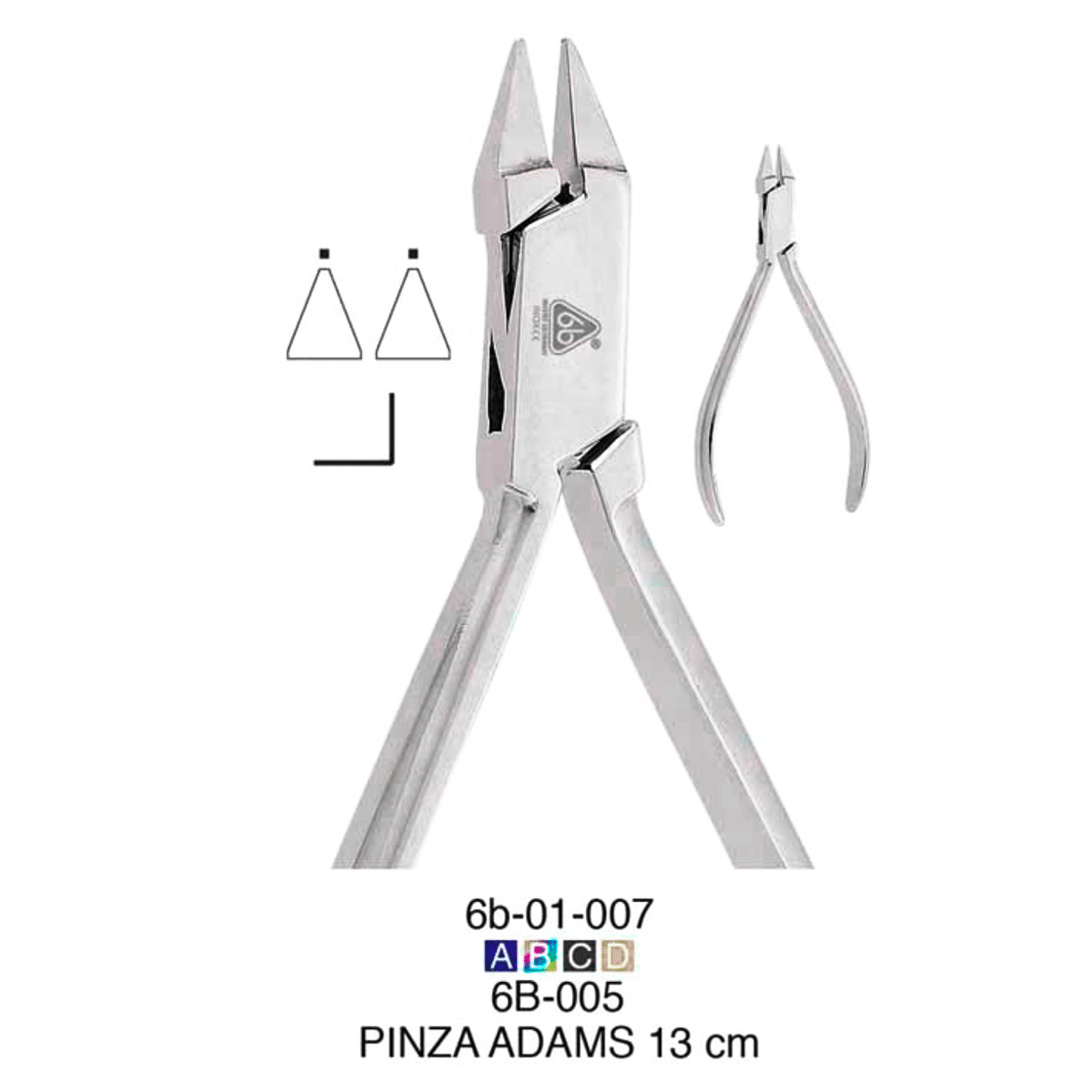 Pinza Adams -Marca: 6B Germany Ortodoncia | Odontology BG
