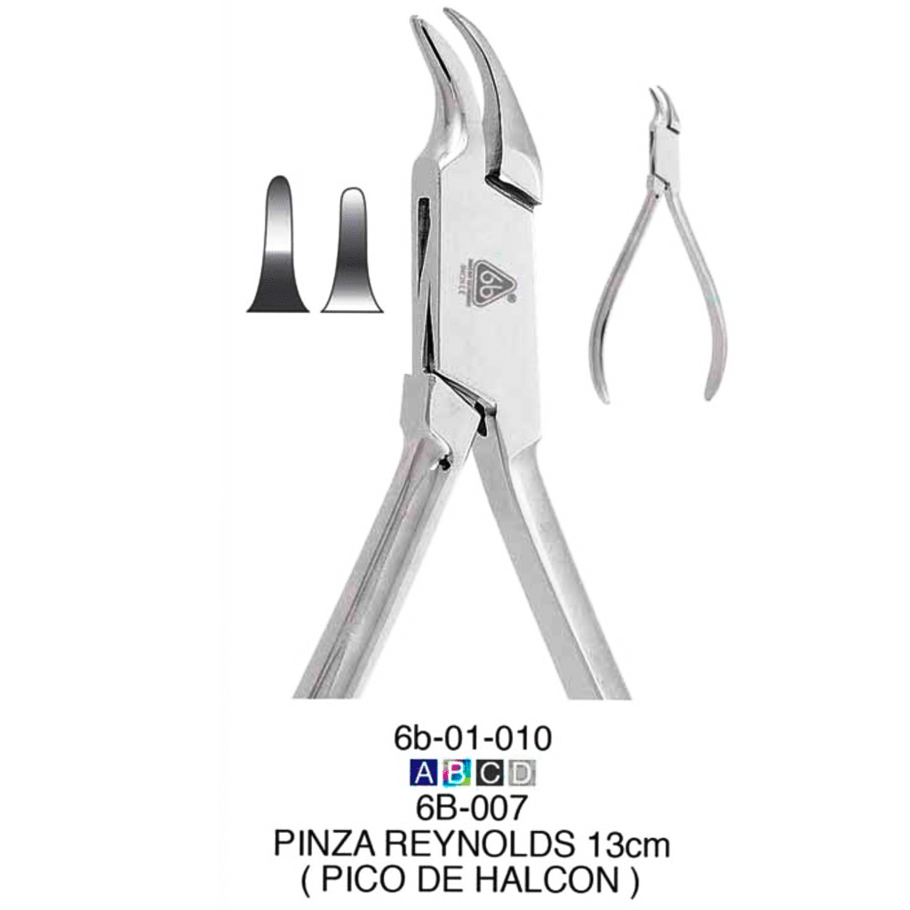 Pinza Reynolds (Halcón) -Marca: 6B Germany Ortodoncia | Odontology BG