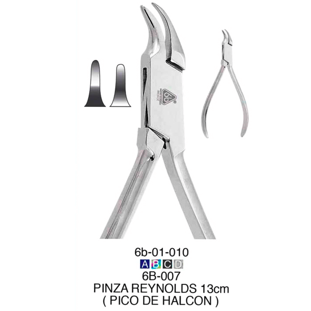 Pinza Reynolds (Halcón) -Marca: 6B Germany Ortodoncia | Odontology BG