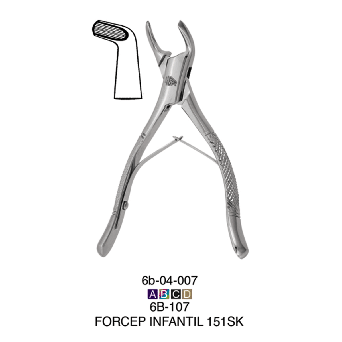 Fórceps Infantil 151SK - Image 2