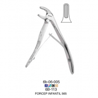 Fórceps Infantil 565 -Marca: 6B Germany Cirugía | Odontology BG