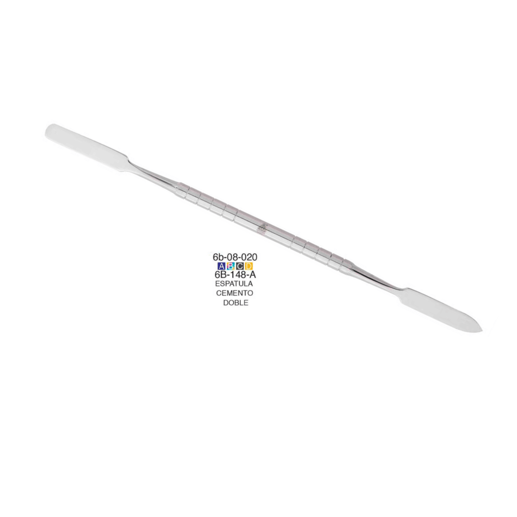 Espátula para Cemento Doble Espátulas Y Losetas Deposito Dental Odontology BG