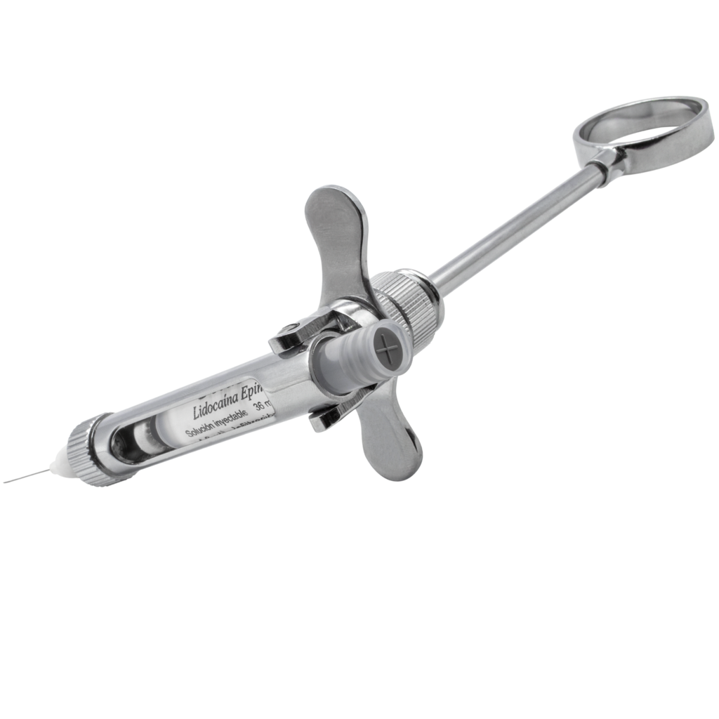 Jeringa Articulada Con Suctor -Marca: 6B Germany Cirugía | Odontology BG