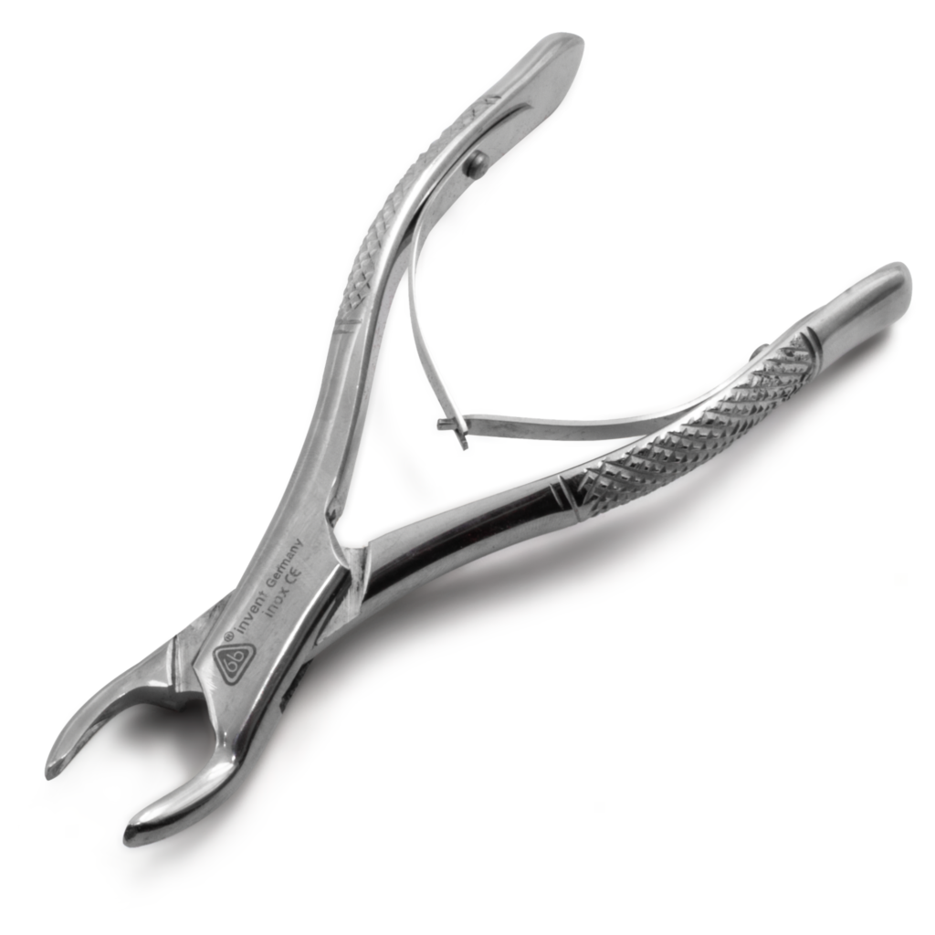 Estuche de Fórceps Tipo Americano Infantil Cirugía Deposito Dental Odontology BG