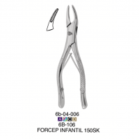 Fórceps Infantil 150SK Aniversario Deposito Dental Odontology BG