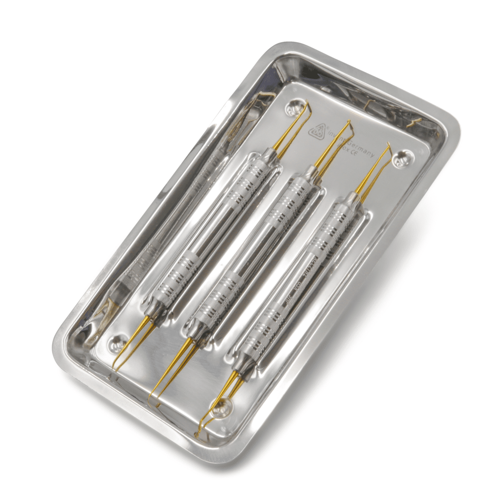 Charola Acero -Marca: 6B Germany Organizadores | Odontology BG