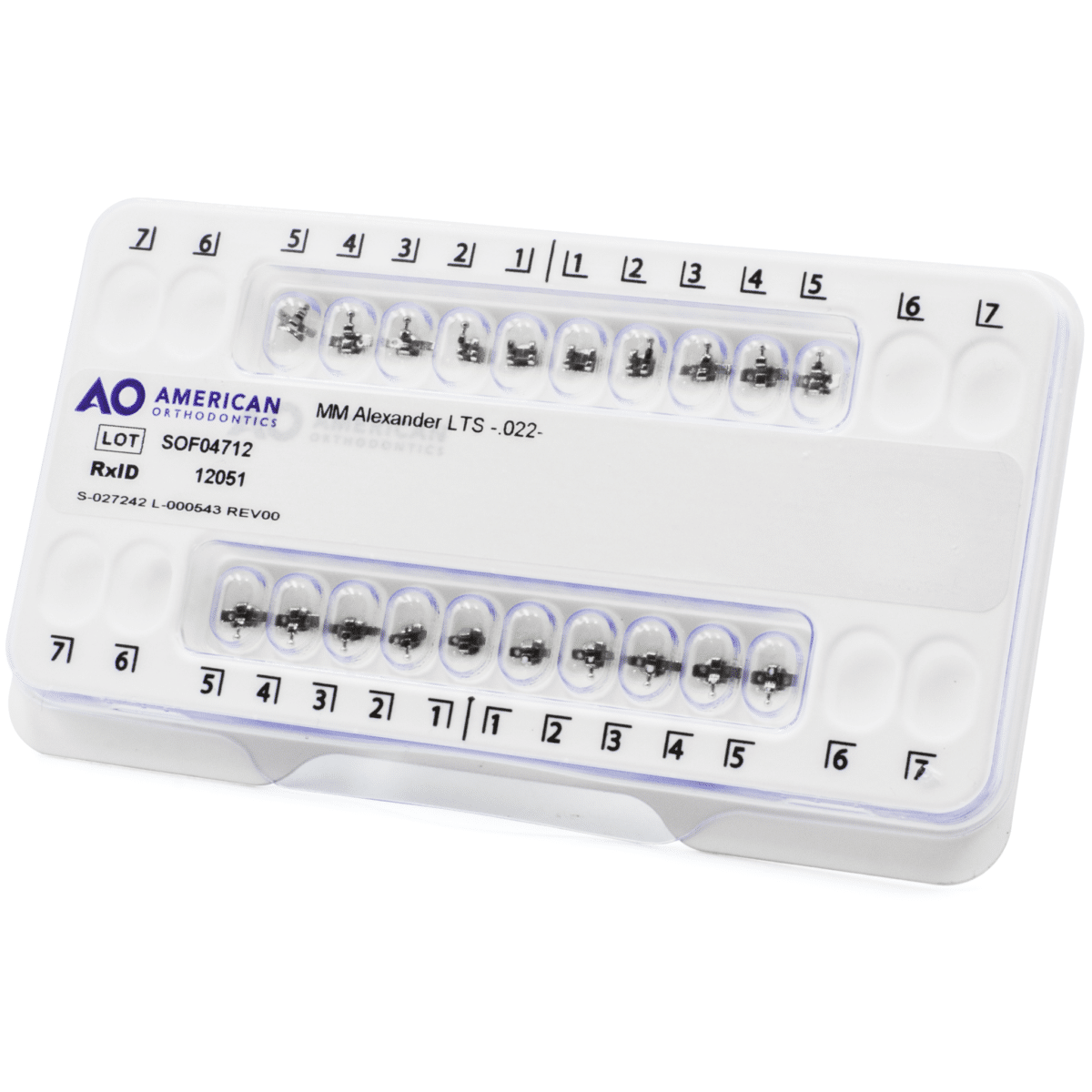 Brackets Alexander -Marca: American Orthodontics Brackets | Odontology BG