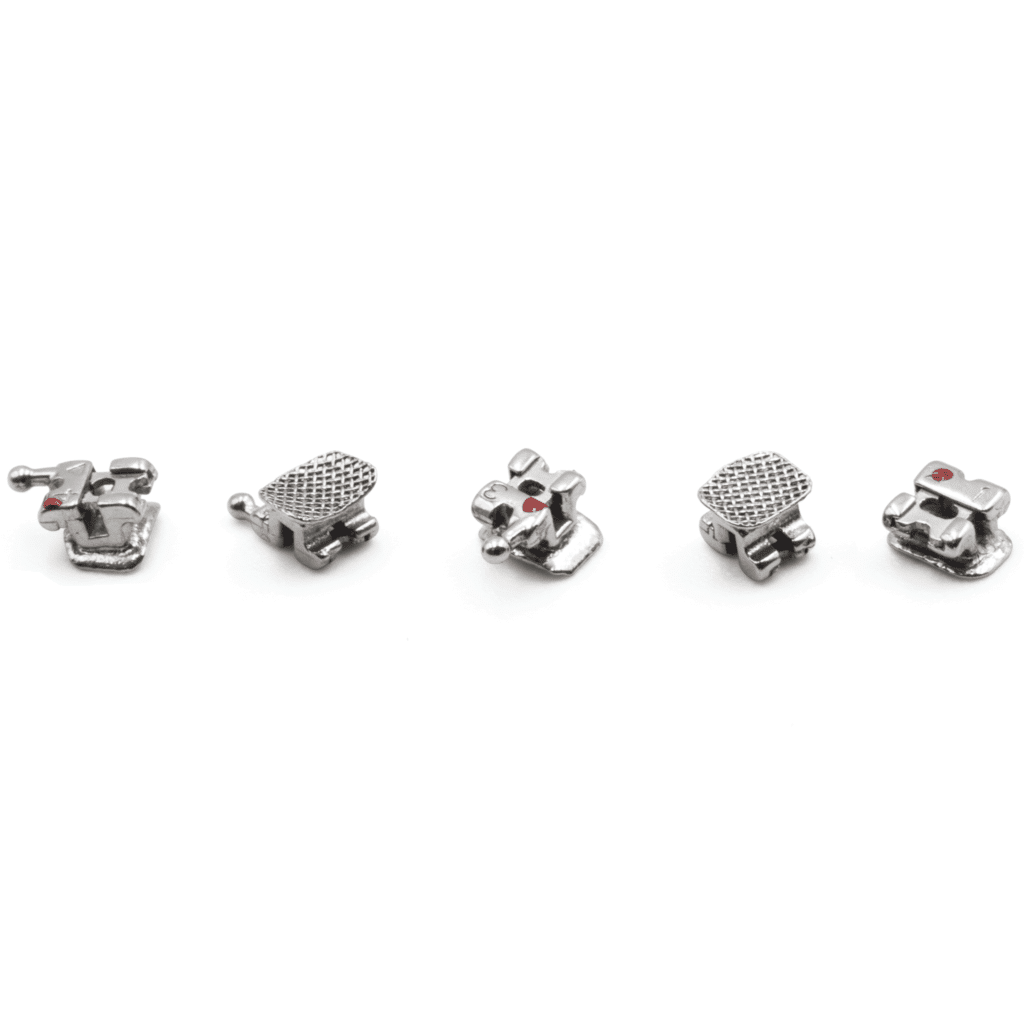 Brackets de Autoligado Mini Roth .022 Brackets Deposito Dental Odontology BG