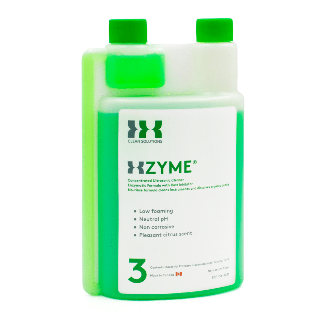 Limpiador Enzimatico XZYME -Marca: Clean Solution Esterilización | Odontology BG