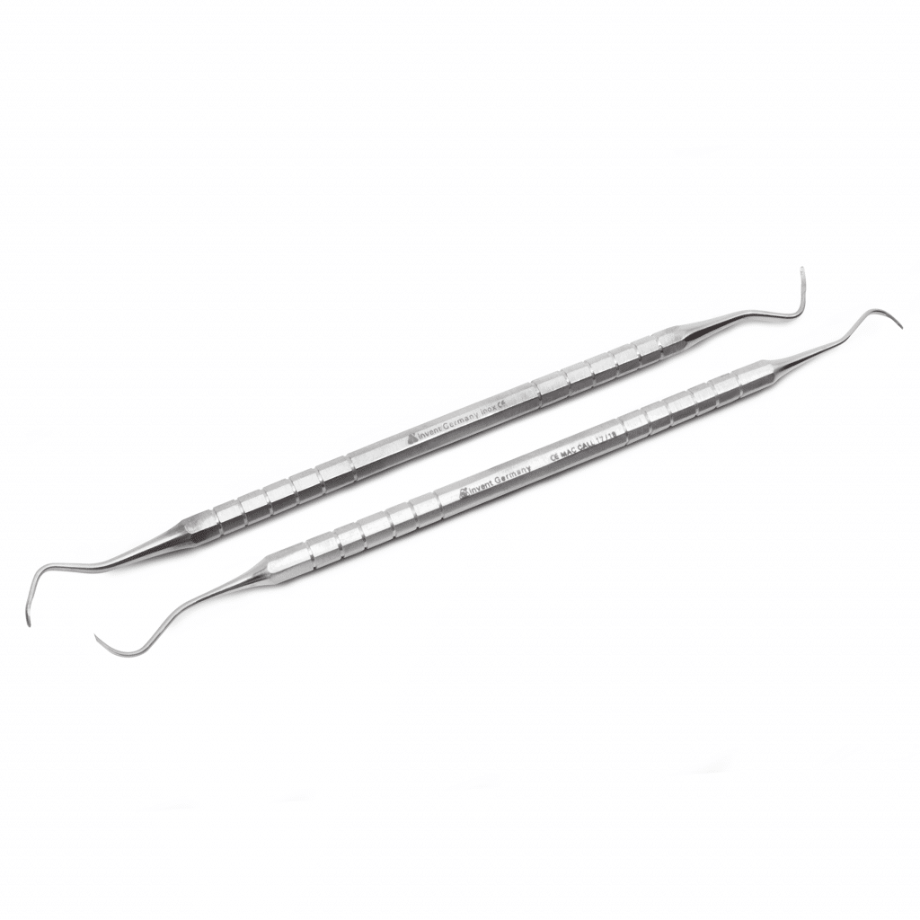 Curetas McCall Periodoncia Deposito Dental Odontology BG