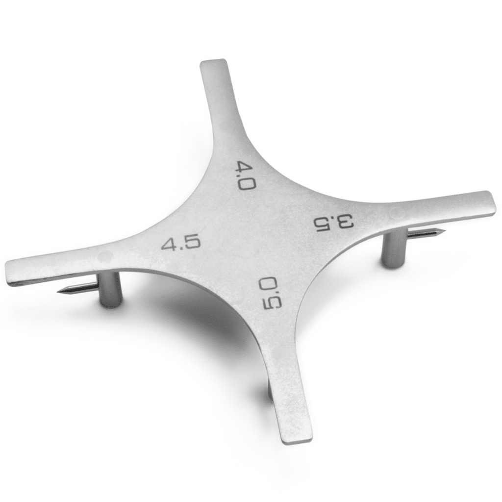 Posicionador En Forma de Estrella Instrumental de Ortodoncia Deposito Dental Odontology BG