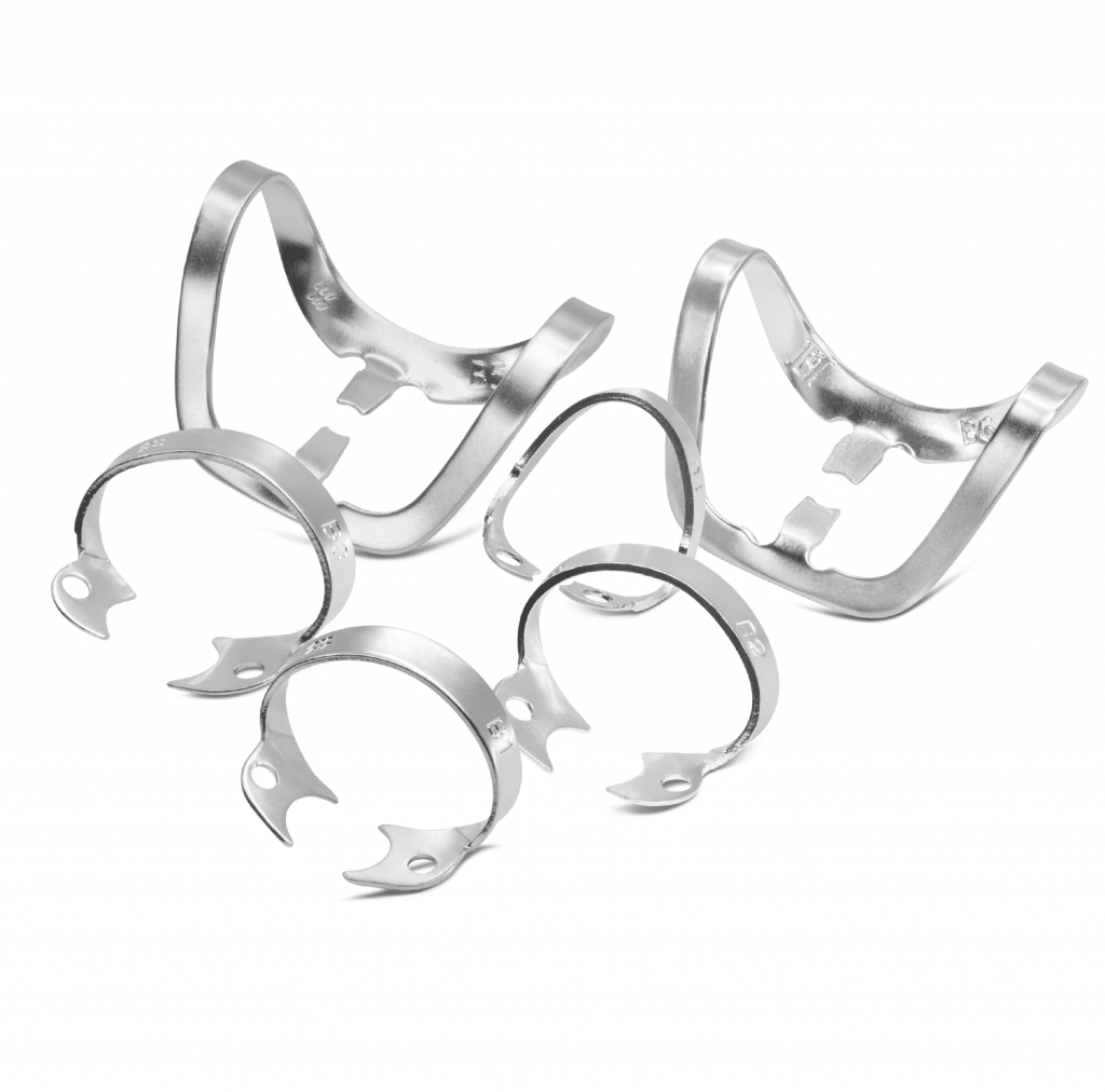 Kit Grapas Brinker Universal Instrumentos de Aislamiento Deposito Dental Odontology BG