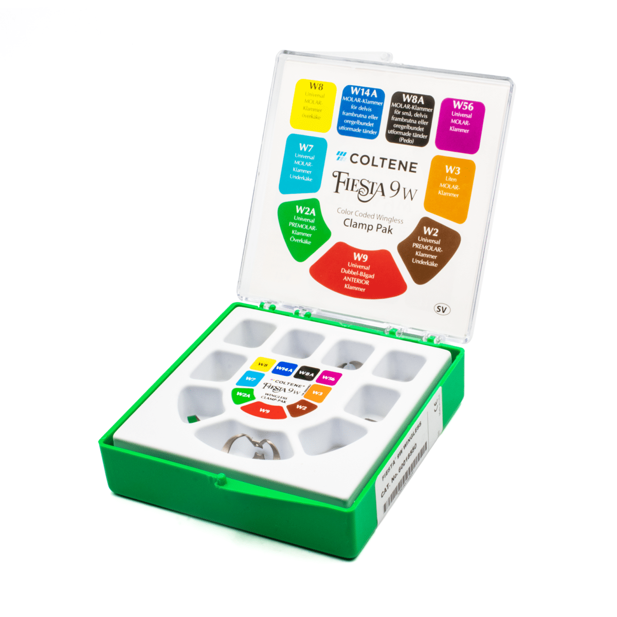 Kit de Grapas Fiesta -Marca: Hygenic Instrumentos de Aislamiento | Odontology BG