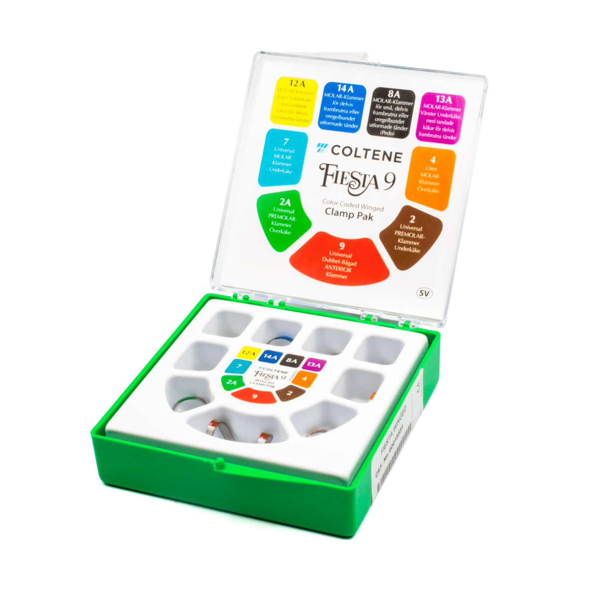Kit de Grapas Fiesta -Marca: Hygenic Instrumentos de Aislamiento | Odontology BG