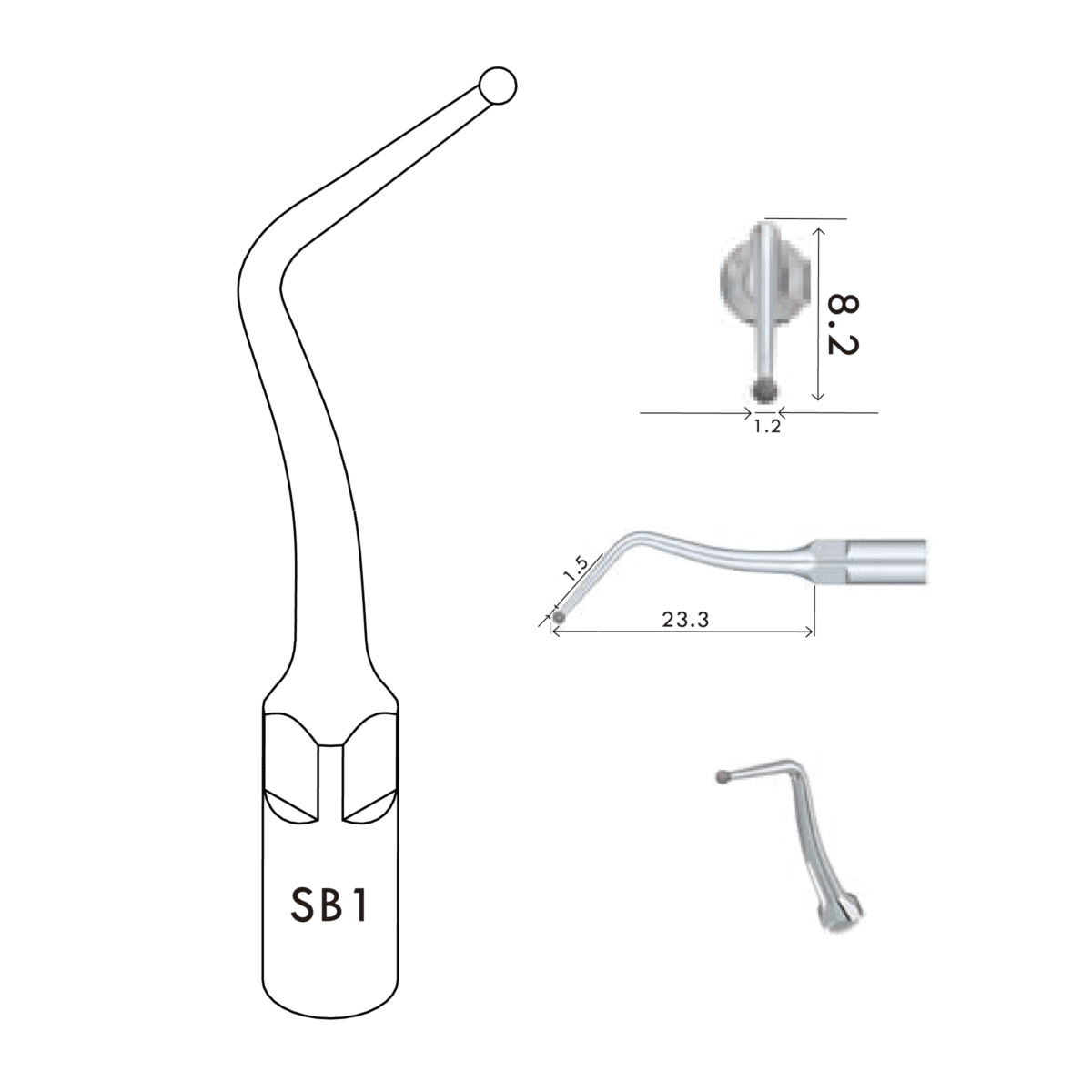 Puntas DTE Cavity -Marca: DTE Escariadores | Odontology BG