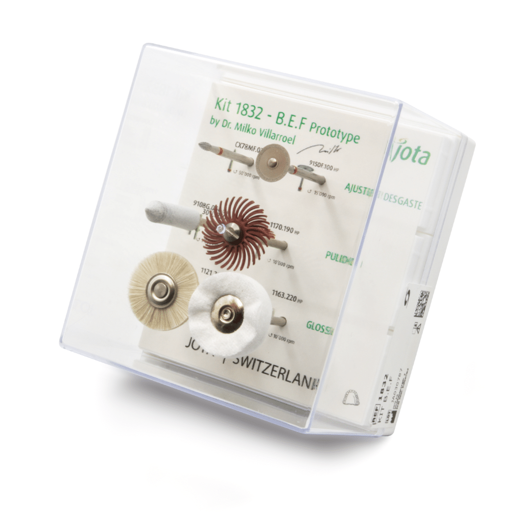 Kit B.E.F. Dr Milko 1832 -Marca: JOTA Abrasivos | Odontology BG