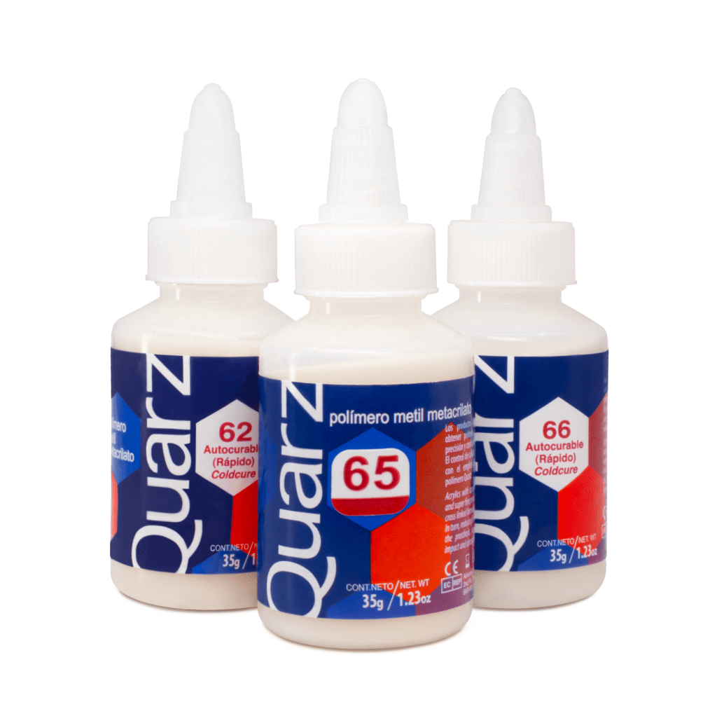 Acrílico Rápido Quarz Tono Diente Acrílicos Deposito Dental Odontology BG