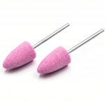 Piedra Montada Torpedo Rosa -Marca: Rhino Abrasivos | Odontology BG