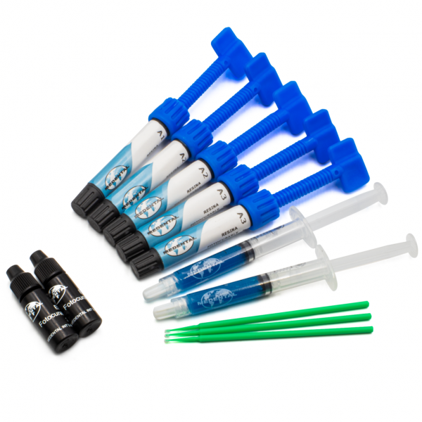 Kit De Resina Micro Híbrida-Deposito Dental Odontology BG