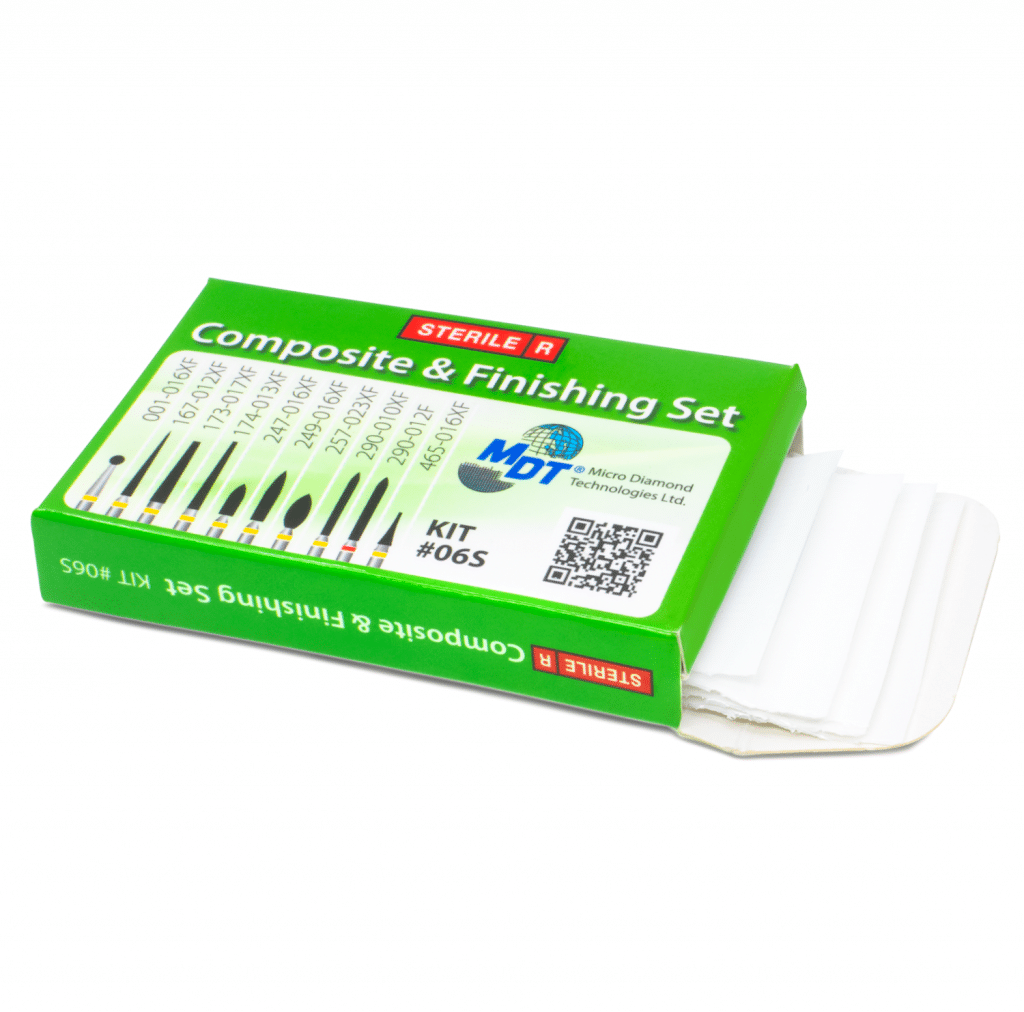 Kit Terminación Resina/Porcelana Abrasivos Deposito Dental Odontology BG