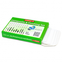 Kit Terminación Resina/Porcelana Abrasivos Deposito Dental Odontology BG