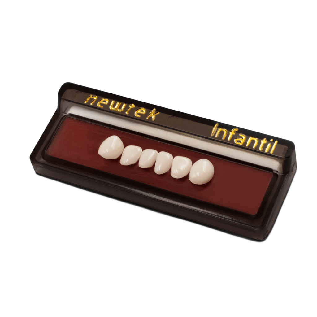 Tablilla De Dientes Infantiles -Marca: new tek Consumibles de Laboratorio | Odontology BG