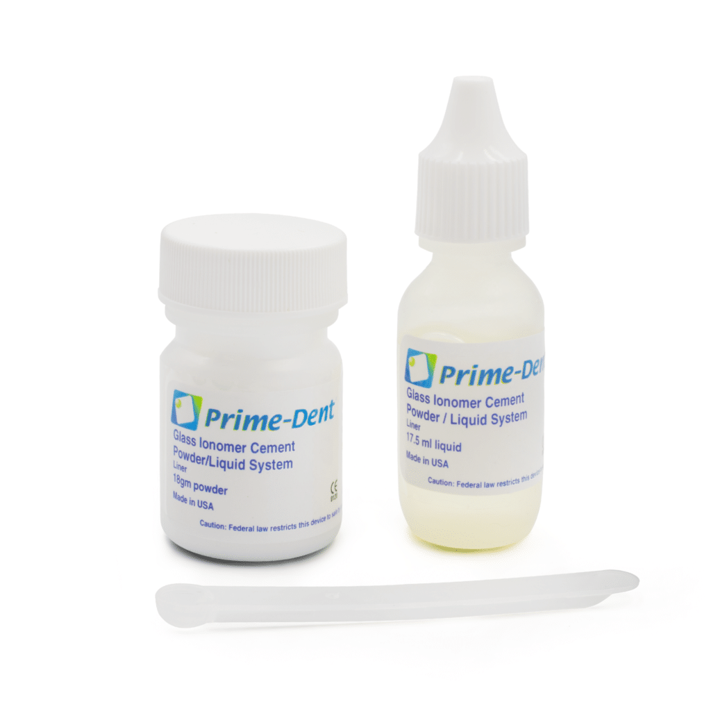 Ionómero de Vidrio Liner -Marca: PRIME DENT Cemento | Odontology BG
