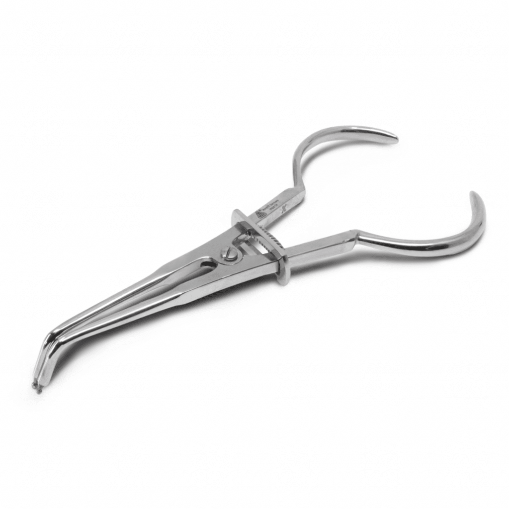 Pinza Porta Grapa Tipo Stockes Instrumentos de Aislamiento Deposito Dental Odontology BG