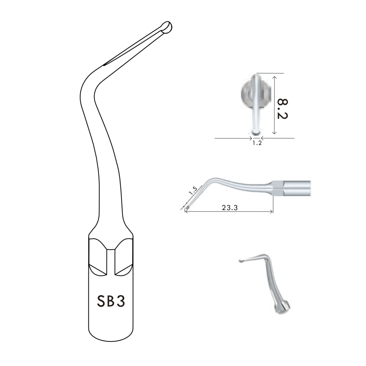 Puntas DTE Cavity -Marca: DTE Escariadores | Odontology BG