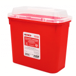 Recolector De Punzocortantes Rojo