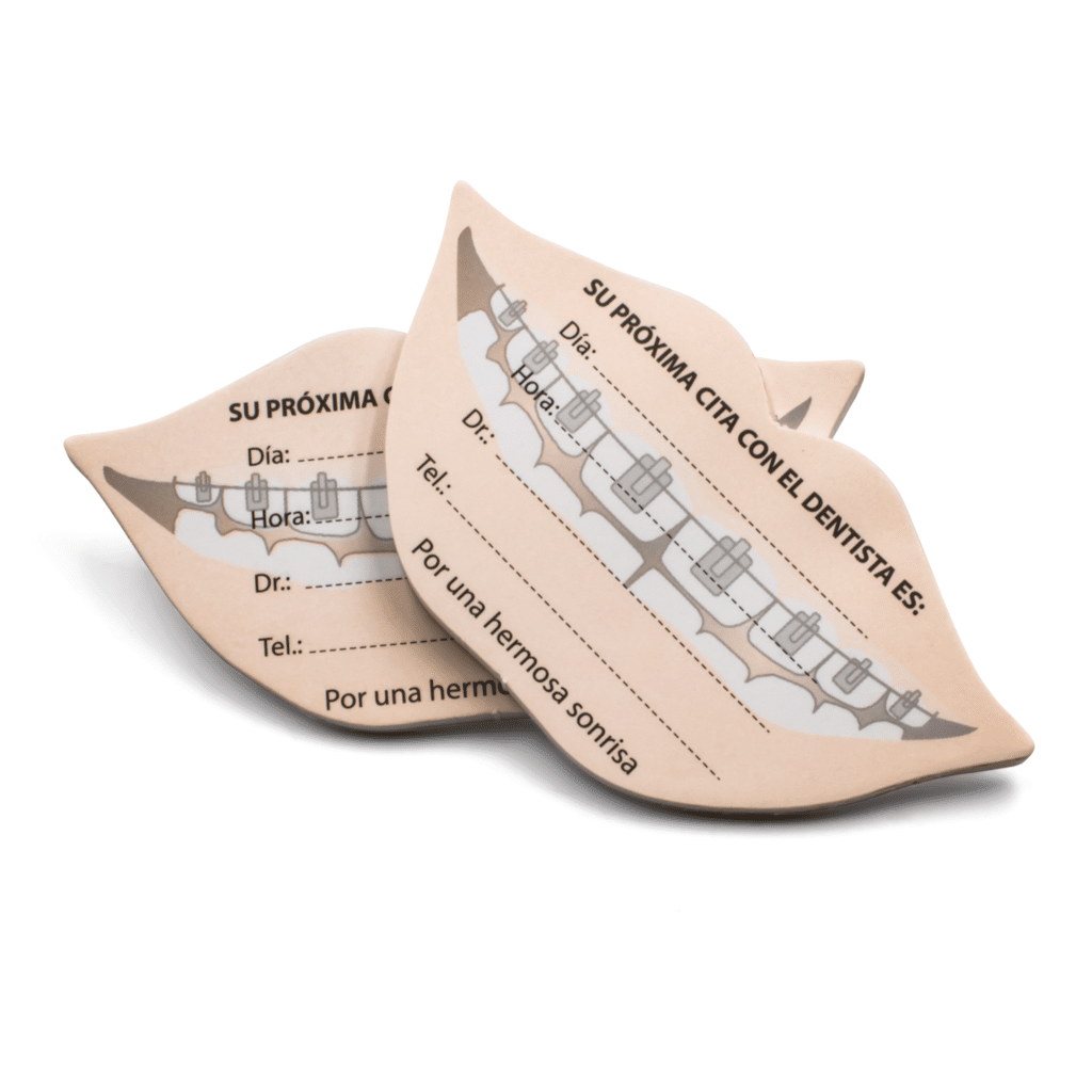 Block de Citas Boca -Marca: Steel Oficina | Odontology BG