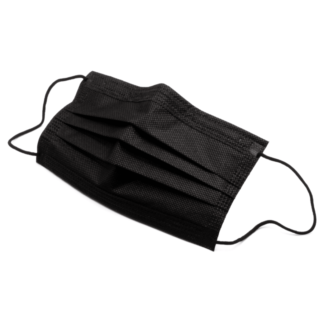 Cubrebocas Negro -Marca: SUNSET Control De Infecciones | Odontology BG