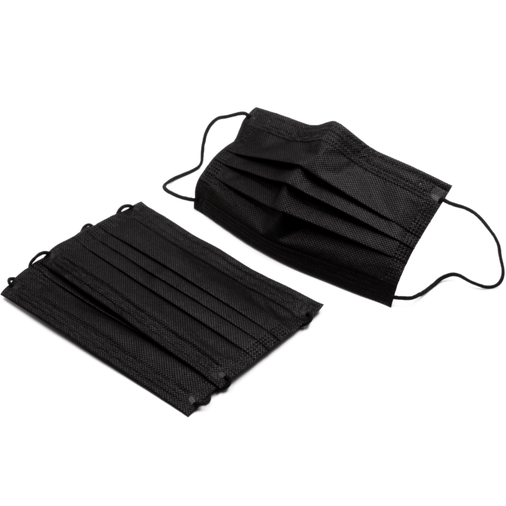 Cubrebocas Negro -Marca: SUNSET Control De Infecciones | Odontology BG