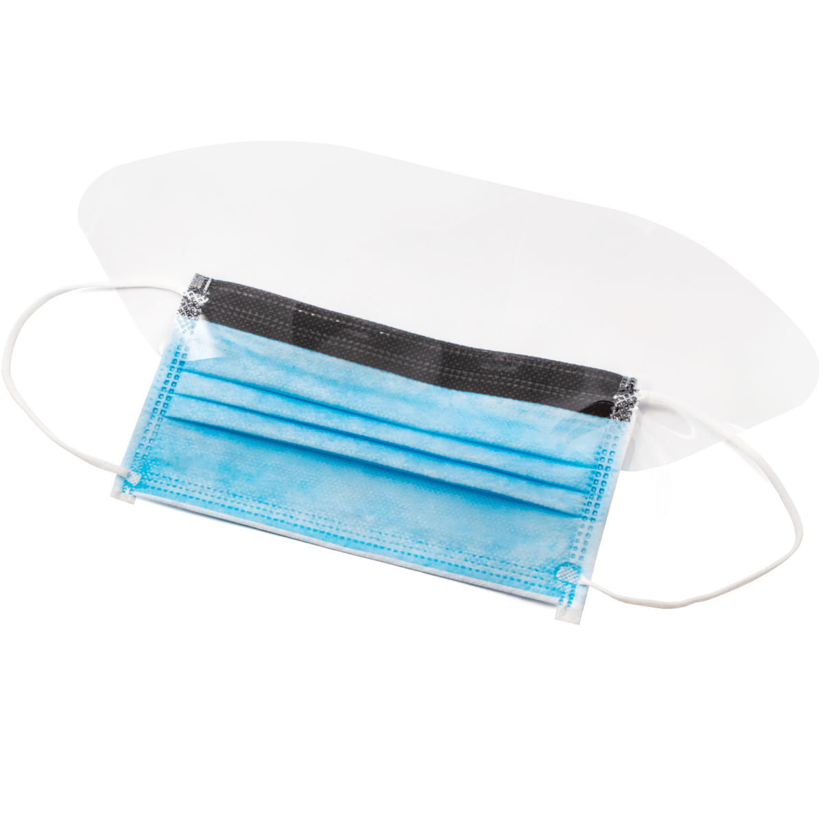 Cubrebocas Con Careta -Marca: SUNSET Desechables | Odontology BG