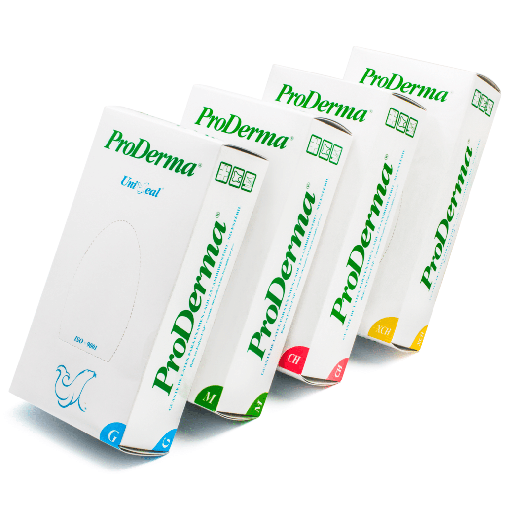 Guantes Examen Proderma Control de Infecciones Deposito Dental Odontology BG