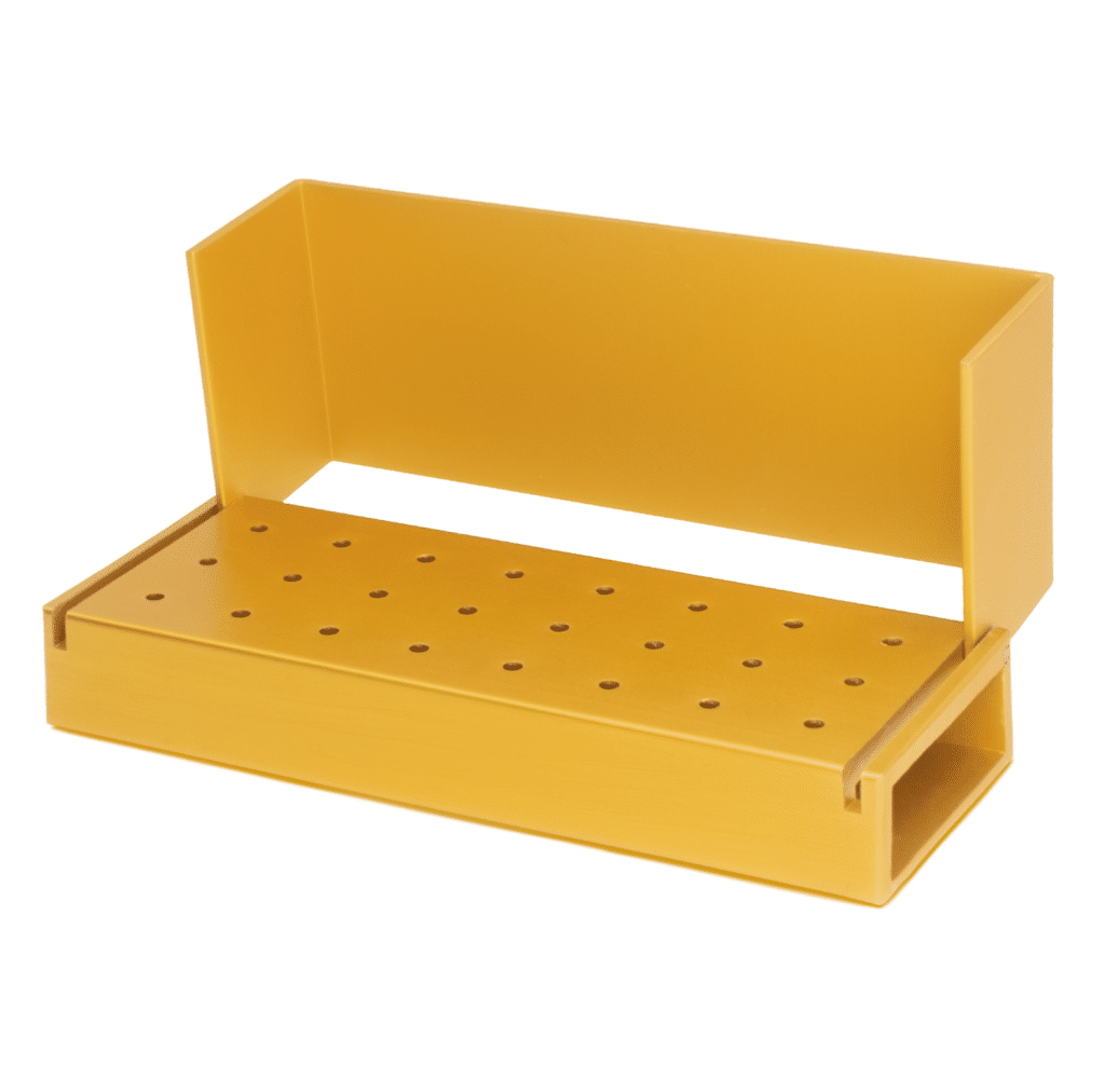 Fresero De Aluminio Autoclavable Abrasivos Deposito Dental Odontology BG