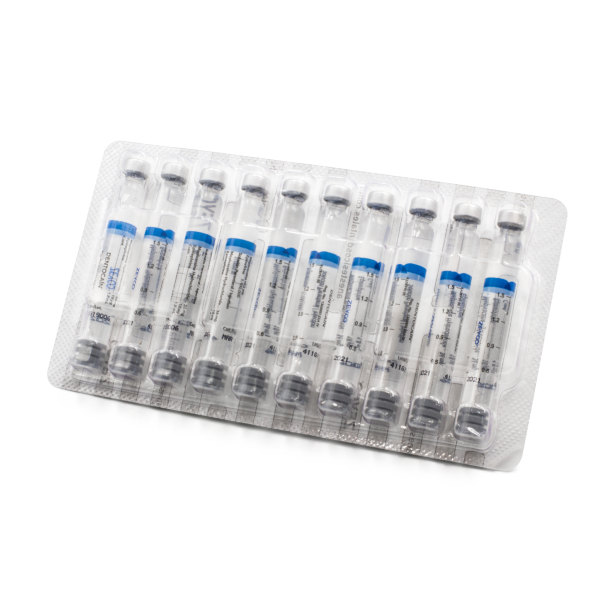 Dentocaín Mepivacaina -Marca: Zeyco Anestesia | Odontology BG