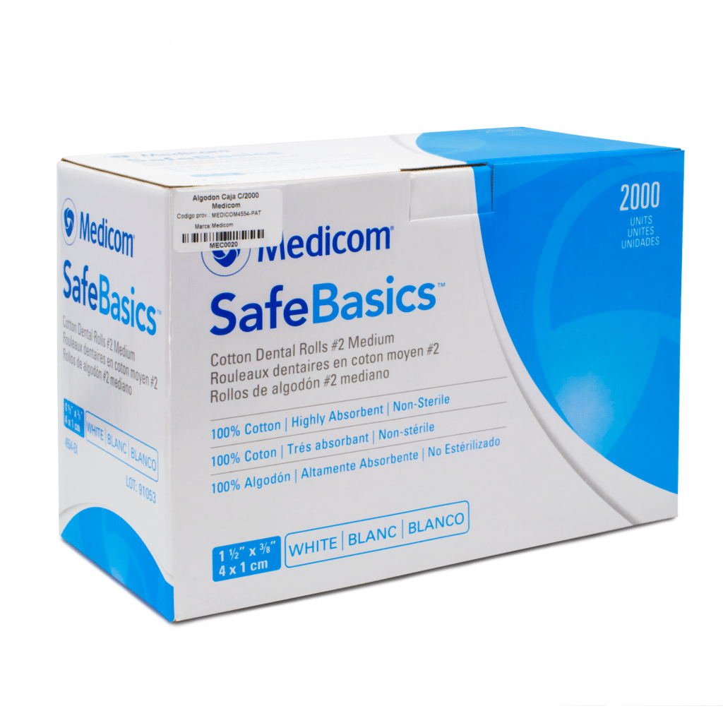Algodón En Rollo Aislamiento Deposito Dental Odontology BG