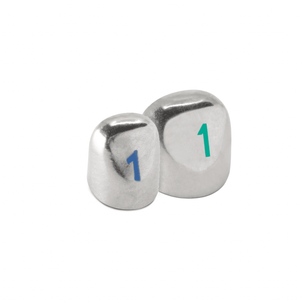 Coronas de Acero Inoxidable 3M™  Canino Coronas Prefabricadas Deposito Dental Odontology BG