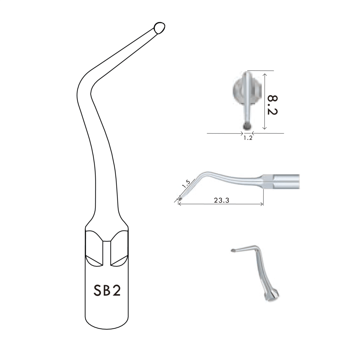 Puntas DTE Cavity -Marca: DTE Escariadores | Odontology BG