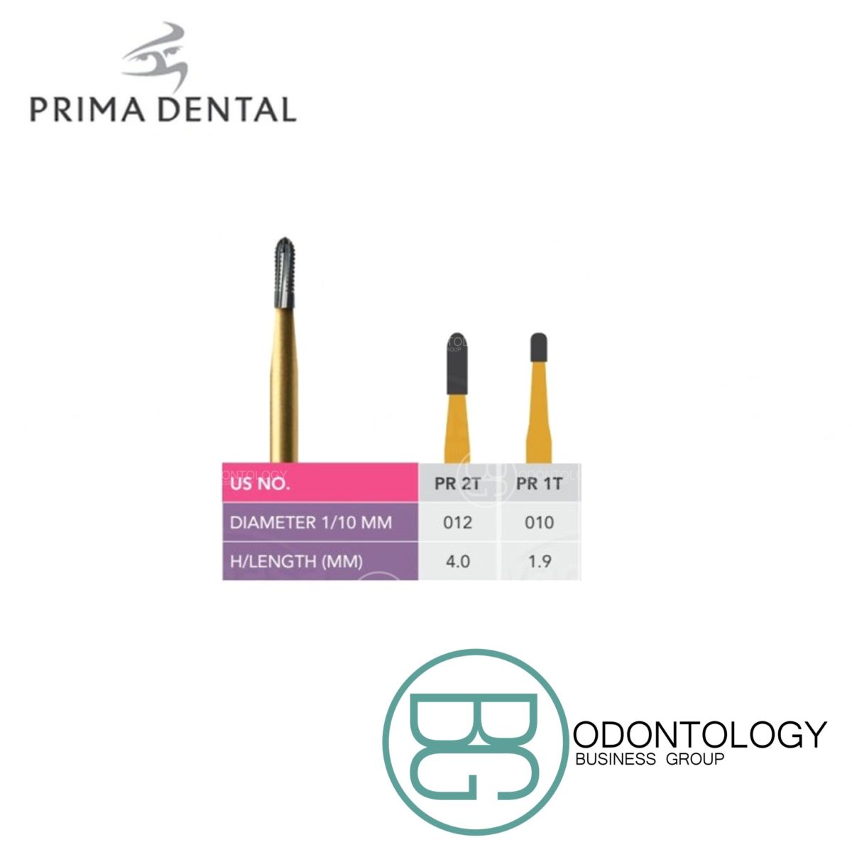 Fresas Predator Turbo -Marca: Prima Dental Abrasivos | Odontology BG
