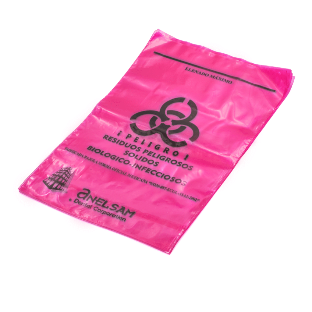 Bolsa Para Residuos Peligrosos -Marca: Anelsam Control De Infecciones | Odontology BG