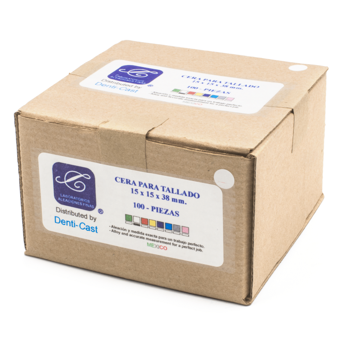 Cera para Tallado -Marca: Denti Cast Consumibles de Laboratorio | Odontology BG