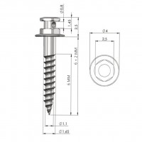 Microimplante M.O.S.A.S. Autorroscante -Marca: DEWIMED Microimplantes | Odontology BG